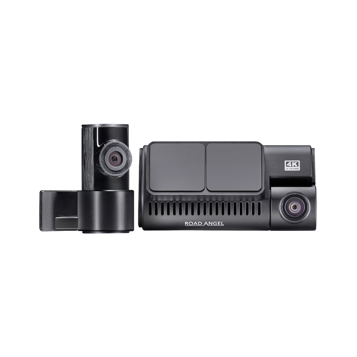 Refurbished - Road Angel Halo Ultima 4K Dual Dash Cam with Parking Mode & Quick Release mounting (USB-C) B-Stock Used & Approved