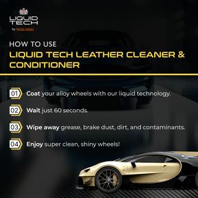 Liquid Tech Car Care - Leather Cleaner & Conditioner -500ml