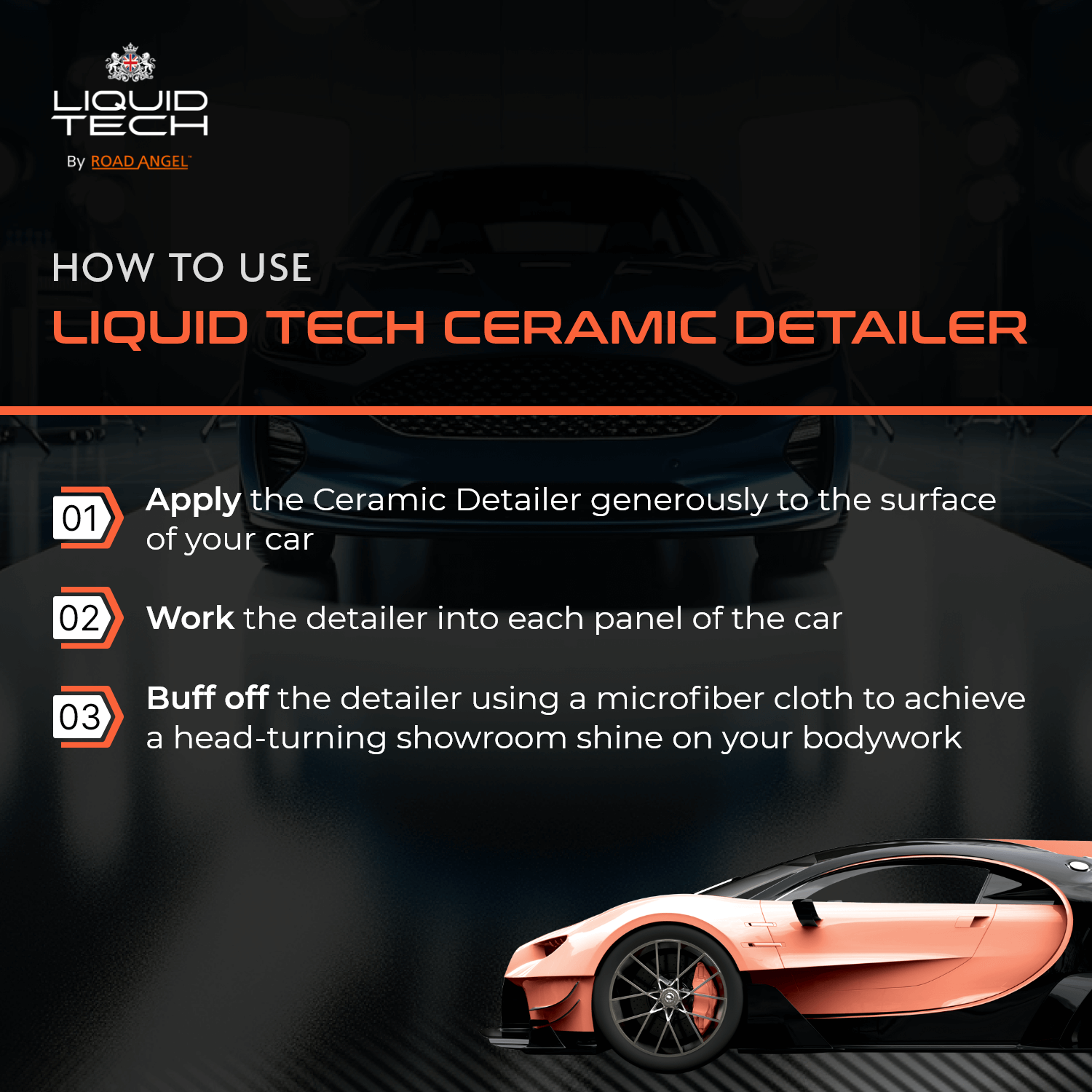 Liquid Tech Car Care - Ceramic Detailer - 500ml