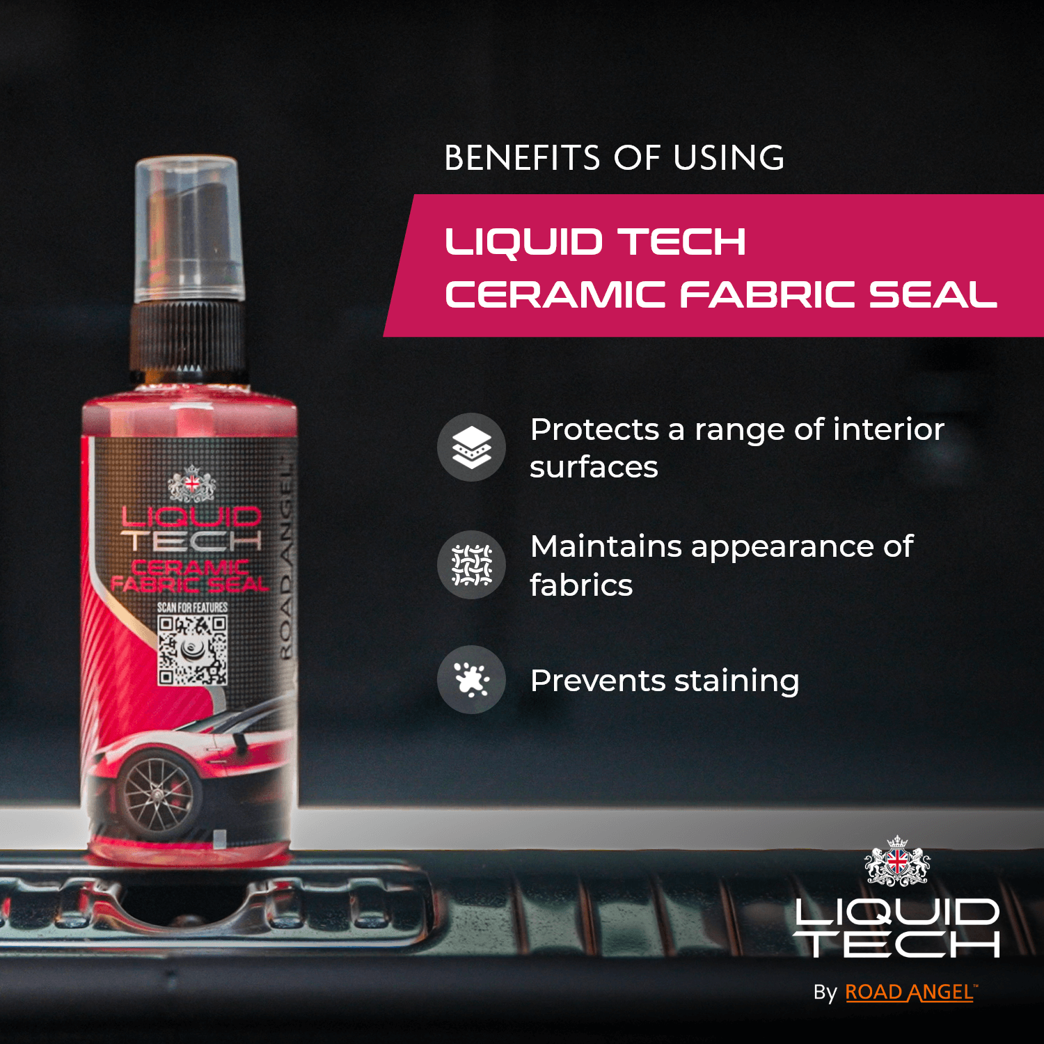 Liquid Tech Car Care - Ceramic Fabric Seal - 100ml