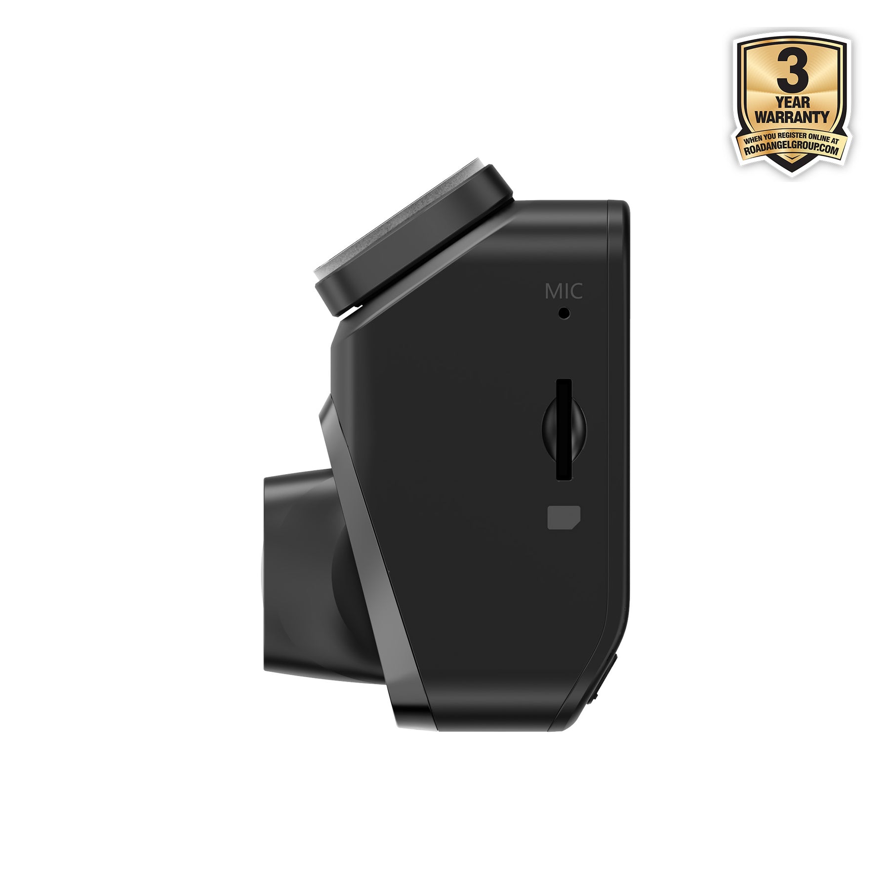 NEW - Road Angel Halo Elite 4K (2160p) & 1K (1080p) Dual Dash Cam With Sony Starvis 2 Enhanced Night Vision Video Technology!- With 64GB SD Card & Hardwiring Kit Bundle