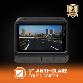 NEW - Road Angel Halo Elite 4K (2160p) & 1K (1080p) Dual Dash Cam With Sony Starvis 2 Enhanced Night Vision Video Technology!- With 64GB SD Card & Hardwiring Kit Bundle