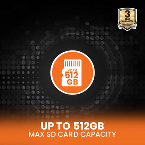 NEW - Road Angel Halo Elite 4K (2160p) & 1K (1080p) Dual Dash Cam With Sony Starvis 2 Enhanced Night Vision Video Technology!- With 64GB SD Card & Hardwiring Kit Bundle