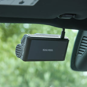 New- Road Angel Halo Ultima 4K Dual Dash Cam with Parking Mode & Quick Release mounting