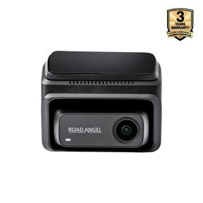 NEW - Road Angel Halo Elite 4K (2160p) & 1K (1080p) Dual Dash Cam With Sony Starvis 2 Enhanced Night Vision Video Technology!- With 64GB SD Card & Hardwiring Kit Bundle